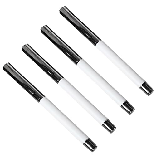 YUEHUINIAO Gelschreiber, 0,5 mm, Metallstift, Business-Signaturen, glattes Schreibwaren, neutraler Stift, für Männer, Studenten, 4 Stück von YUEHUINIAO