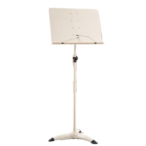 Tragbarer Notenständer,. Portable Music Stand Music Stand, Home Music Stand, Guitar Music Stand, Vocal Music Stand, Song Stand, Guzheng Violin Music Stand Music Stand(White) von YUEKOPOU