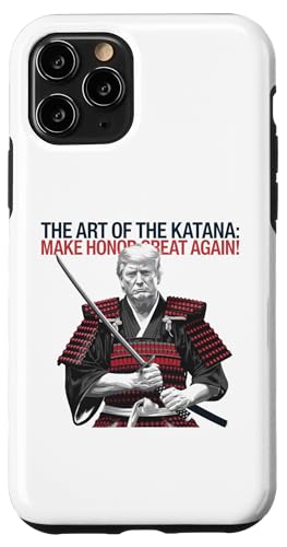 Hülle für iPhone 11 Pro Trump The Art of The Katana Make Honor Great Again Japanisch von YUGE Hilarious Trump Designs & Apparel