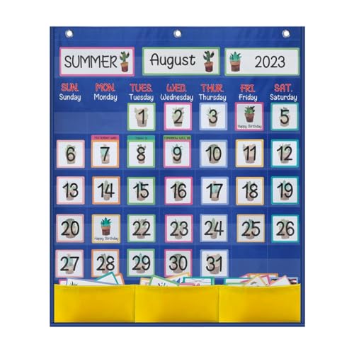 Monatskalender für Klassenzimmer und Zuhause, Kinderkalender Lernen mit 89 bunten Karten Monatskalender für Klassenzimmer und Zuhause, Kinderkalender Lernen mit 89 bunten Karten von YUGSHNKFC