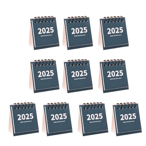 Set mit 10 Minimalisten Tischkalender 2025, reichlich Platz zum Schreiben, Tischkalender für Zeitpläne und Pläne, Bürogebrauch Set mit 10 Minimalisten Tischkalender 2025, reichlich Platz zum Schreiben, Tischkalender für Zeitpläne und Pläne, Bürogebrauch von YUGSHNKFC