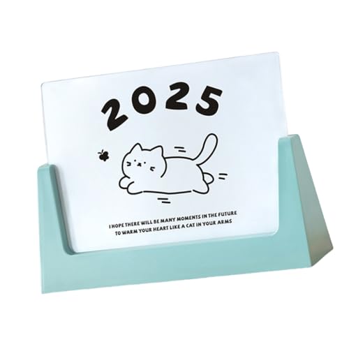 Tischkalender 2025 mit 12 Blatt Karton 2025 Akademischer Kalender Monatskalender Planer für die tägliche Monatsplanung Tischkalender 2025 mit 12 Blatt Karton 2025 Akademischer Kalender Monatskalender Planer für die tägliche Monatsplanung von YUGSHNKFC