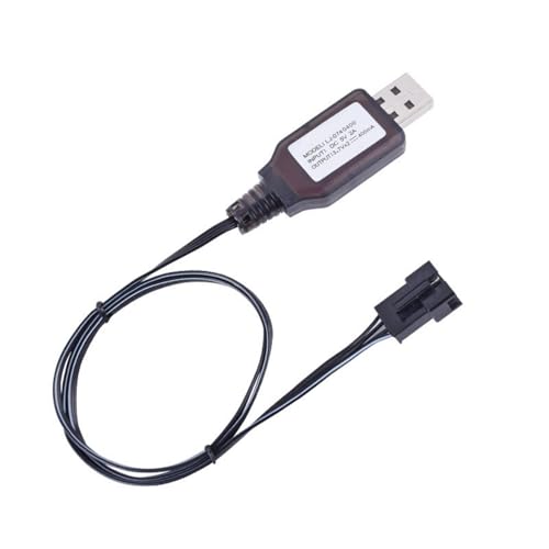 YUGSHNKFC 50 cm langes hocheffizientes 3,7 V x 2 SM4P Lithium-Ladekabel für DE36W DE65 HM202 EC08 EC16 Auto-Konstantstromladung von YUGSHNKFC