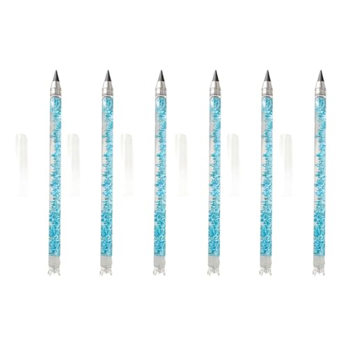 YUGSHNKFC 6 x Treibsand-Bleistifte, radierbar, wiederverwendbar, ewiger Stift zum Skizzieren, Kunst, Zeichnen, Schreiben, Strumpffüller YUGSHNKFC 6 x Treibsand-Bleistifte, radierbar, wiederverwendbar, ewiger Stift zum Skizzieren, Kunst, Zeichnen, Schreiben, Strumpffüller von YUGSHNKFC