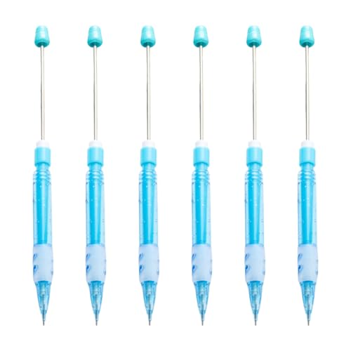 YUGSHNKFC Automatischer Bleistift für Erwachsene, Kinder, Studenten, Zeichnen, Schreiben, 0,5 mm, Perlen, mechanisch, automatisch, 6 Stück YUGSHNKFC Automatischer Bleistift für Erwachsene, Kinder, Studenten, Zeichnen, Schreiben, 0,5 mm, Perlen, mechanisch, automatisch, 6 Stück von YUGSHNKFC