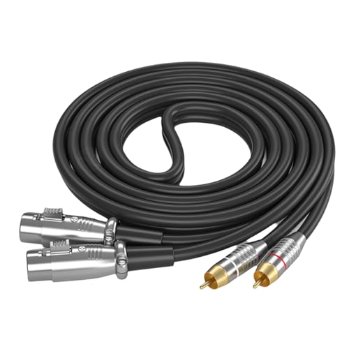 YUGSHNKFC HiFi Stereo Musikkabel Mit Mikrofon Stecker Kabel Für Mischpulte 50 Cm/30 Cm/100 Cm/150 Cm/200 Cm/300 cm von YUGSHNKFC