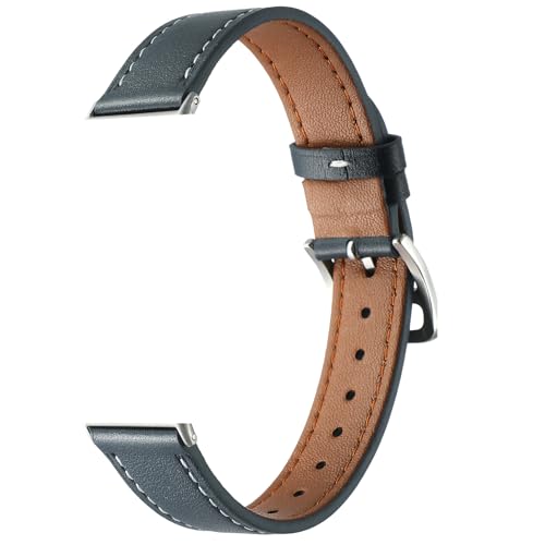 YUGSHNKFC Leder-Uhrenarmband, Ersatzarmband, elegante Uhr, Lederband, stilvolles Lederarmband für Smartwatches Fit3 von YUGSHNKFC