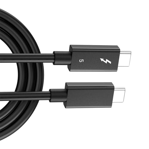 YUGSHNKFC Thunderbolt5-Kabel 120 Gbit/s Schnelle Datenübertragung Mit PD240 W Ausgangsleistung Für Männer Und Frauen von YUGSHNKFC