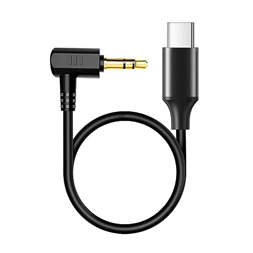 YUGSHNKFC Typ-C auf 3,5 mm Kabel, 3,5 mm USB-C-Audional-Adapterkabel für Rode-Mikrofon / für Action 4/3/2 Kameras von YUGSHNKFC