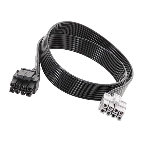 YUHANGCIYE CPU 8-Pin Auf 8-Pin 4+4-Pin Modulkabel 12VHPWR CPU 8-Pin Strommodulkabel 18AWG Flachkabel 8-Pin Kabel von YUHANGCIYE