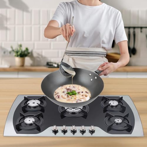 90 * 51cm Einbau-Gasherd YUNRUX Fünfflammige Gasherd Edelstahl Energiesparende Gaskochfeld Kochplatte LPG Gaskocher Herdplatte Kochfeld für Propangas Gas-Herd für Küche, Camping & Wohnmobil 90 * 51cm Einbau-Gasherd YUNRUX Fünfflammige Gasherd Edelstahl Energiesparende Gaskochfeld Kochplatte LPG Gaskocher Herdplatte Kochfeld für Propangas Gas-Herd für Küche, Camping & Wohnmobil von YUNRUX