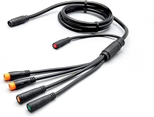 YUYUEMI 1T5 E-Bike-Anschlusskabel für Connect Elektrofahrradsteuerung/Licht/Bremse/Gas/Display, wasserdichtes E-Bike-Kabel-Umbauset YUYUEMI 1T5 E-Bike-Anschlusskabel für Connect Elektrofahrradsteuerung/Licht/Bremse/Gas/Display, wasserdichtes E-Bike-Kabel-Umbauset von YUYUEMI