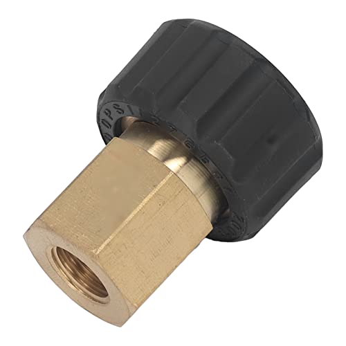 Hochdruckreiniger-Adapter, Hochdruckreiniger-Adapter G1/4 Zoll auf M22 X 1,5 Mm, Waschmaschinen-Schlauchanschluss, Waschmaschinenzubehör, Teile & Zubehör (Buchse auf Buchse, 14 von YWBL-WH