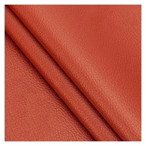 Kunstleder Selbstklebend Leder-Reparatur-Flicken, Selbstklebendes Leder-Sofa-Reparatur-Set, Großes DIY-Vinyl-Reparatur-Set, Für Sofas, Möbel, Autositze, Bürostühle(Orange) von YXLYFDLY