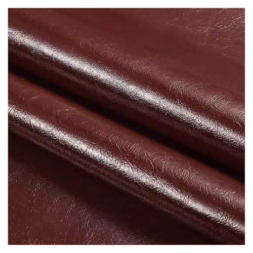 Kunstleder Selbstklebend Lederstoff Zur Reparatur. Selbstklebendes Lederriss-Reparaturset. Vinyl-Reparaturset, Neupolster-Lederflicken Für Möbel, Couch, Stühle, Autositz(Wine Red) von YXLYFDLY