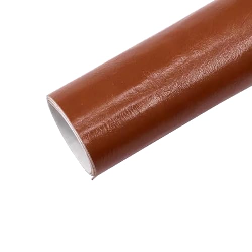 Kunstleder Selbstklebend Lederstoff Zur Reparatur. Selbstklebendes Lederriss-Reparaturset. Vinyl-Vinyl-Reparaturset, Neupolster-Lederflicken Für Möbel, Couch, Stühle, Autositz(Light brown) von YXLYFDLY