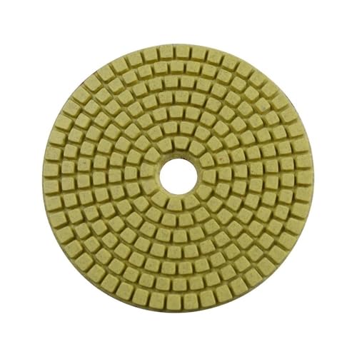 3/4 Zoll Nass-Polierscheibe, Körnung 50–3000, Schleifpad, Diamant-Polierpad for Schleifen von Marmor, Granit, Beton, 1 Stück(500 x 4 INCH) von YXYFA