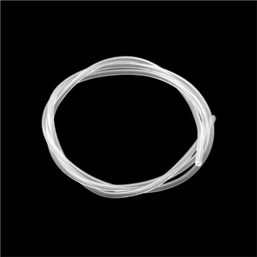 3D-Drucker-PTFE-Schlauch, Innendurchmesser 2,5 mm x Außendurchmesser 4 mm, F46-PTFE-Schlauch, Temperaturbeständigkeit 1/2/5/10 m, 600 V, PTFE-Schlauch for 3D-Drucker(Clear,2.5mm x 4mm 10 Meters) von YXYFA