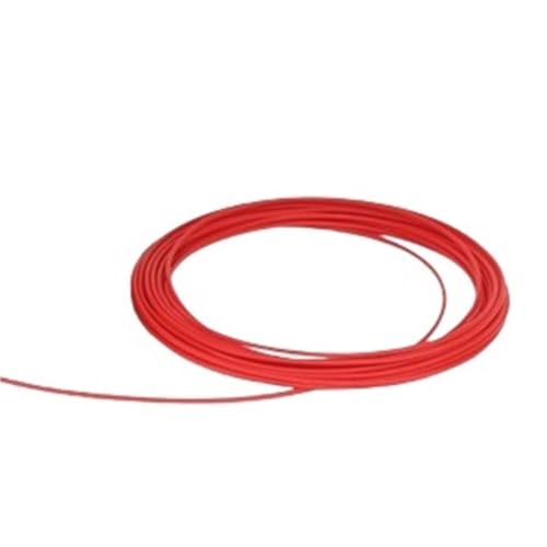 600 V 3D-Drucker PTFE FEP Schlauch 1 Meter, Extruderkopfteile Rohrschlauch ID 0,5 1 2 2,5 3 4 5 6 7 8 10 12 mm, PTFE-Schlauch(Red,2.5mm x 4mm) von YXYFA