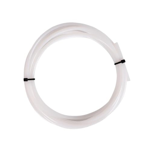 PTFE-Schlauch, 3D-Druckerschlauch, 4 mm Außendurchmesser x 2 mm Innendurchmesser, weißer PTFE-Schlauch for 1,75 mm Filament, 1 m/2 m flexibler PTFE-Schlauch, 1 Stück(2M) von YXYFA