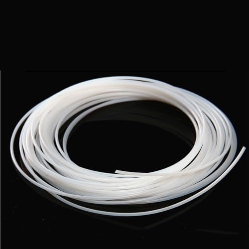 PTFE-Schlauch 1M-5M, ID 0,3 0,8 1 1,2 1,5 1,6 1,8 2 2,5 3mm Filament 3D-Drucker-Teilrohr, Extruder-Zuführschlauch 1St(3 METERSX0.5MMX1.4MM) von YXYFA