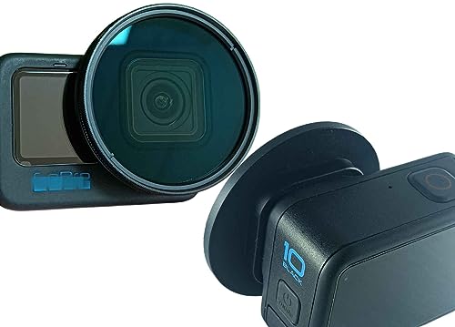 CPL-Polarisationsfilter für GoPro Hero 11 10 9, hochauflösende beschichtete optische Glaslinsen (58 mm CPL) von Yadsux