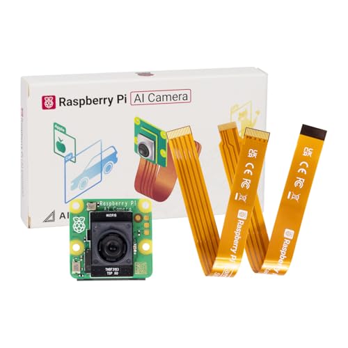 RaspberyPi Official AI Camera 12MP,IMX500 Intelligent Vision Sensor,78.3°FOV Based on The IMX500 Intelligent Vision Sensor Compatible with Pi5/4B (RPi AI Camera) von Yahboom