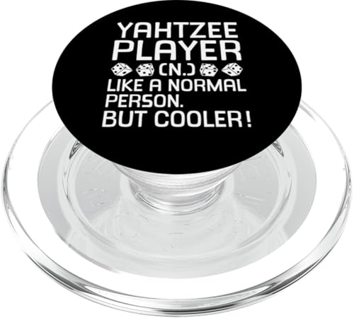 Yahtzee Player Definition PopSockets PopGrip für MagSafe von Yahtzee Designs Spieler Dice Ideas Game