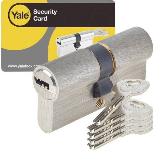 YALE Y002 03025 Profil-Doppelzylinder 45 / 31mm von Yale