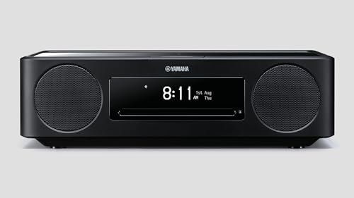 Yamaha MusicCast 200 - schwarz - All-in-One-Audiosystem - Alexa Sprachsteuerung - QI-Ladefläche für kabelloses Smartphone-Laden - Von Streaming-Diensten bis hin zu CDs von Yamaha