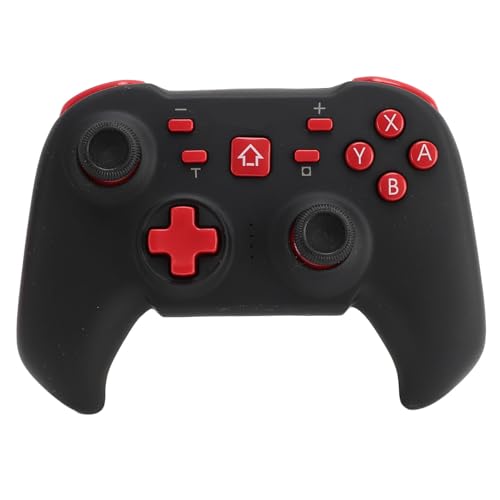 Yanmis Gaming-Controller, Wiederaufladbarer Kabelloser Controller mit 6-Achsen-Gyroskop, One-Key-Wakeup, Auto, Turbo, Vibration, Bluetooth 5.0 Game-Controller für Switch, für Android, von Yanmis