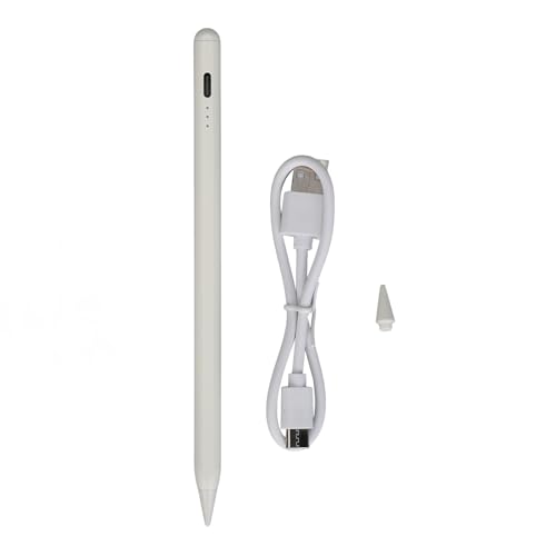 Yanmis Stylus-Stift, Magnetischer Aktiver Stylus-Stift mit 1,2 Mm POM-Spitze, Neigungsdruck, Automatische Abschaltung, Handflächen-Rejection-Stift für IOS-Tablet 6, 7, 8, 9 von Yanmis