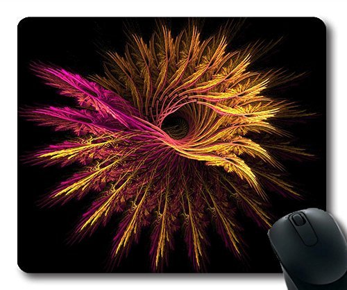 (Precision Lock Edge Mouse Pad) Abstract Fractal Sphere Eye Gaming Mouse Pad Mouse Mat for Mac or Computer von Artist Unknown