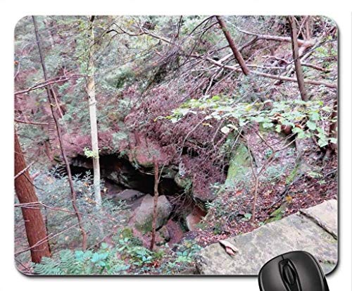 Fine dauerhafte Gemeinsame Kanten Gaming Mouse pad, Wälder MIT Blick auf den klippen EIN Mousepad, Maus - Pads (Forest Mouse pad) von Yanteng