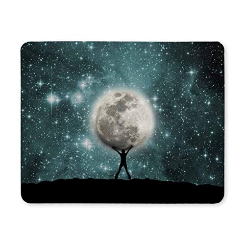 Gaming Mouse pad, Maus - Pads Raum, der Mond, die Männer Anti - Skid - Mousepad von Yanteng