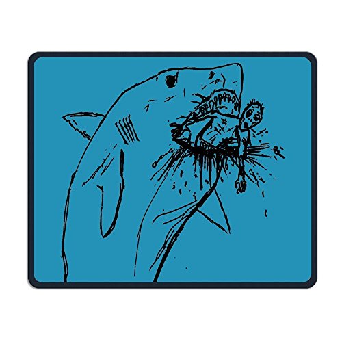 Mousepad HaIe und Büro - Zombie rechteckige Anti - rutsch - Mousepad Retro - Gaming Mouse pad Notebook - Monitor - Tastatur von YENDOSTEEN