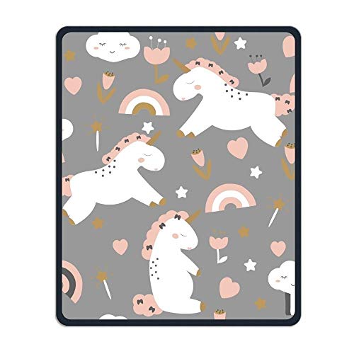 Yanteng Präzise nähte und dauerhafte UNIOX DIABON Einhorn individuell Bedruckte mousepads wasserdichte Mousepad rutschfesten Gummi - Basis für Büro - Games - Forschung - Mousepad von YENDOSTEEN