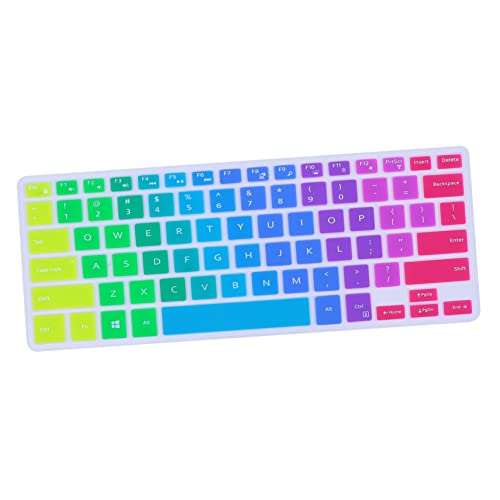 Yardenfun 1stk Tastaturabdeckung Tastaturoberfläche Laptop-Tastatur Computer Tastatur Tastaturfolie Tastatur Schutzhülle Laptop Tastatur Abdeckung Dünne Tastaturhaut Colorful Kieselgel von Yardenfun