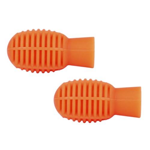 Yardwe 2 Stück Schlagkopfabdeckung aus Silikon Schlüssel Tipps zum Üben von Schlagzeug und Percussion drumstick tips pads drumstick protectors Drumstick-Spitze aus Silikon Kieselgel Yardwe 2 Stück Schlagkopfabdeckung aus Silikon Schlüssel Tipps zum Üben von Schlagzeug und Percussion drumstick tips pads drumstick protectors Drumstick-Spitze aus Silikon Kieselgel von Yardwe