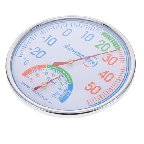 Yardwe Heim Hygrothermograph Mit Halterung Präzises Außenthermometer Für Terrasse Und Garten Digitale Anzeige Von Temperatur Und Luftfeuchtigkeit Ideal Für Grill Und Außenbereich von Yardwe