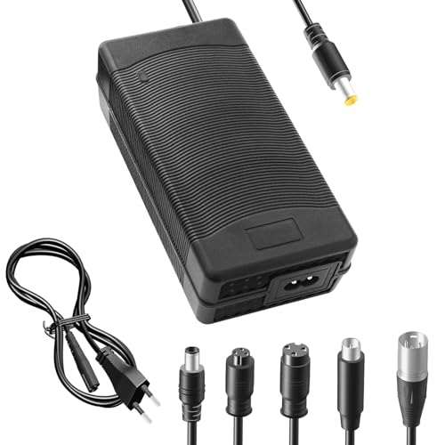 Yasco Lithium Battery Charger Mehrere Stecker Für Elektrofahrrad Roller E-Bike Boot Motorrad Xiaomi Akku Ladegerät Li-ion akku Ladegerät Mehrere (58.8V 3A+6 teiliger Anschluss) von Yasco Power