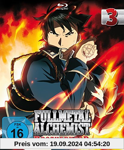 Fullmetal Alchemist: Brotherhood - Vol. 3 (Digipack im Schuber mit Hochprägung und Glanzfolie) [Blu-ray] [Limited Edtion] [Limited Edition] von Yasuhiro Irie