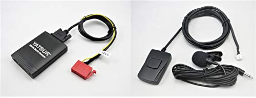 Yatour YTM06-MB-BT Dgitaler Musikadapter USB, SD AUX Freisprecheinrichtung Bluetooth Mercedes Benz Autoradio CD-Wechsler von Yatour