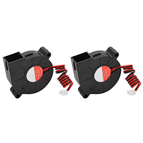 2PCS Stille Kühllüfter für 3D -Druckerersatzteile 50x50x15mm DC24V - Niedriges Rauschen, LE, Effiziente Leistung 2PCS Stille Kühllüfter für 3D -Druckerersatzteile 50x50x15mm DC24V - Niedriges Rauschen, LE, Effiziente Leistung von Yctze