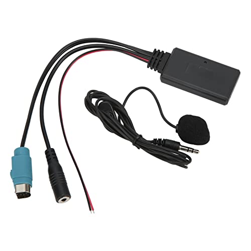 Auto-Modul, Aux-Adapter ABS -Aux-Adapter für Auto mit Mikrofon für KCE-236B von Yctze