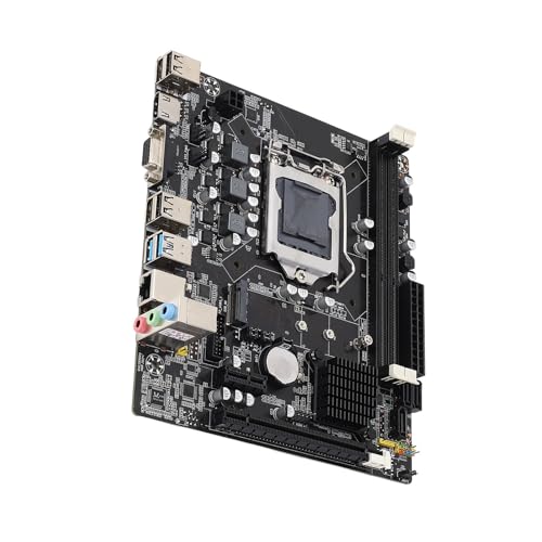 B75 MS A 155 Computer-Motherboard mit DDR3-Speicher, NVME M.2, WLAN, USB3.0 & 3.0 – Hochleistungs-Motherboard-Mainboard für Gaming und Workstations von Yctze