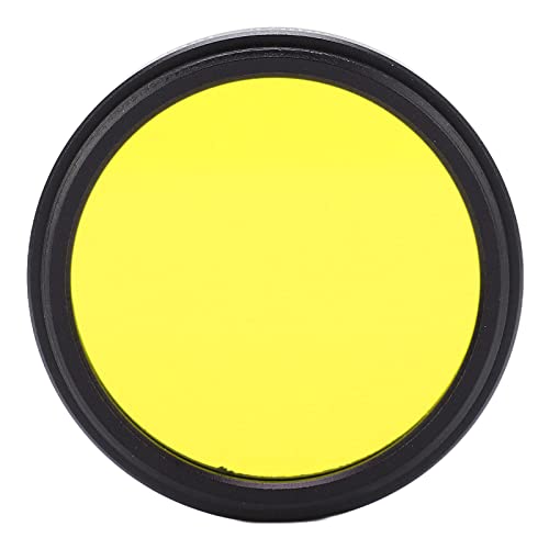 Kamerafilter, Objektivfilter mit Aufbewahrungsbox, 37 Mm Optischer Glaslinsenfilter für Spiegelreflexkameras (Yellow) von Yctze