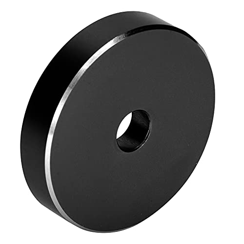 Plattenspieler-Nadel, Plattenspieler-Slipmat 45 U/min-Adapter, Plattenklemmen-Adapter, Plattennadel, Plattenspieler-Adapter für Plattenspieler, RPM-Plattenspieler (Black) von Yctze