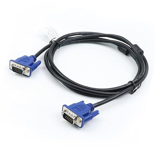 Yctze 16,4 Fuß Professionelles VGA-auf-DVI-A-Kabel mit Magnet für TV-Computer-Projektor – HD-Multimedia-Schnittstellenkabel für Gestochen Scharfe Videoqualität (#1) von Yctze