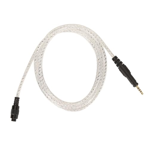 Yctze Audiokabel, Kopfhörerkabel für ATH M70X ATH M60X ATH M50X ATH M40X Kopfhörer-Soundkabel, Versilbertes Kupfer, Ersetzen Sie das Soundkabel-Hilfskabel durch 2,5 Mm, 3,5 Mm, 4,4 Mm von Yctze